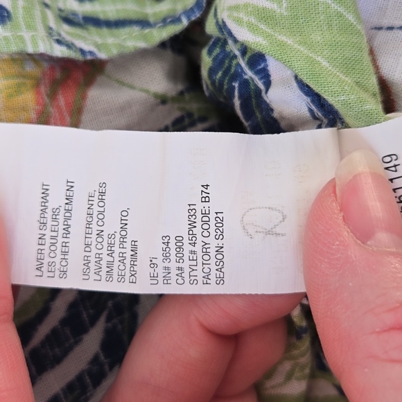 Izod Button Down | Men's Size M - Picture 8 of 9